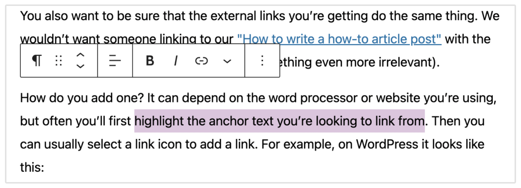 Hoe een link toe te voegen in wordpress